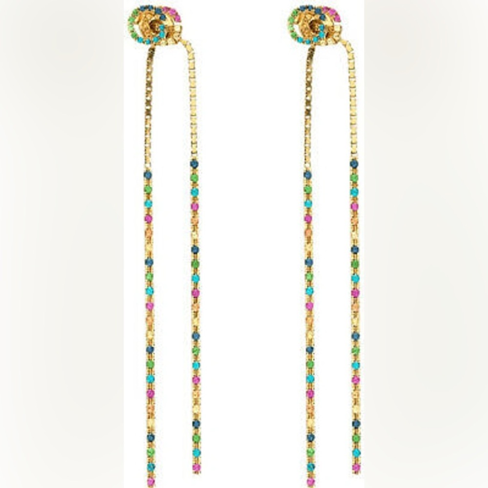 Beautiful Gucci 18k Gold drop earrings